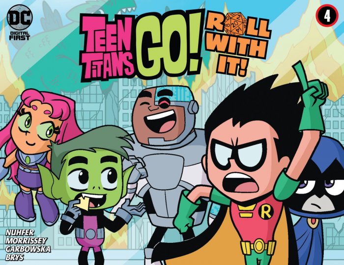 Teen Titans Go! Roll With It! (Teen Titans Go! Roll With It! #4)