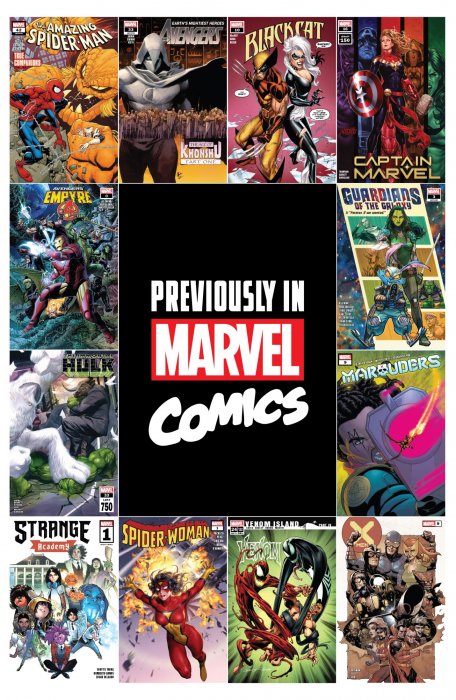 Previously in Marvel Comics Recap Guide