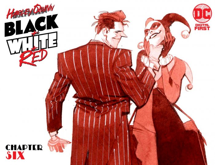 Harley Quinn: Black + White + Red (Harley Quinn: Black + White + Red #6)