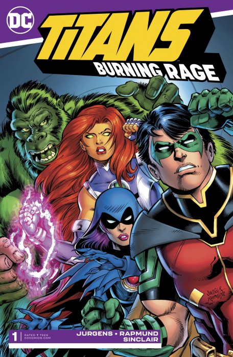 Titans: Burning Rage (Titans: Burning Rage #1)