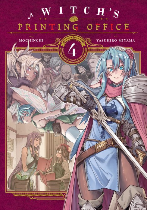 A Witch's Printing Office, Volume 4 (A Witch's Printing Office #19-25)