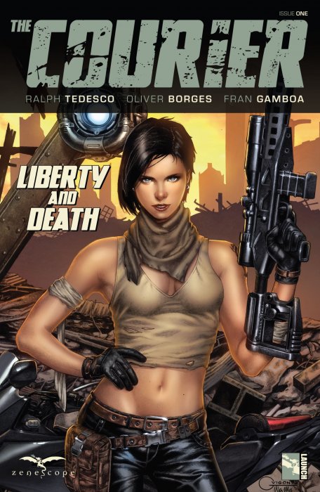Courier Liberty & Death (Courier Liberty & Death #1)