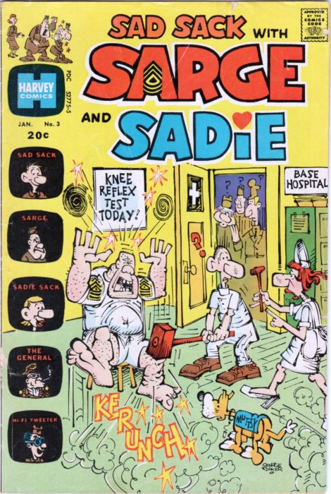 Sad Sack with Sarge and Sadie (Sad Sack #3)