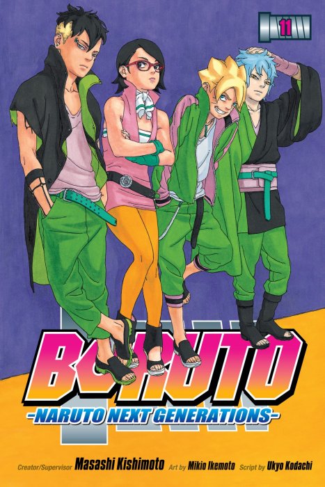 Boruto: Naruto Next Generations, Volume 11: The New Team Seven (Boruto: Naruto Next Generations #40-43)