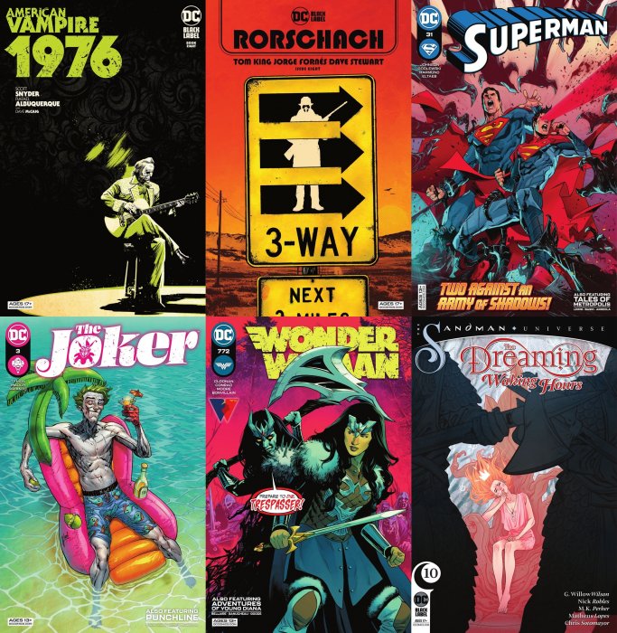 DC Week Pack (05-12-2021)