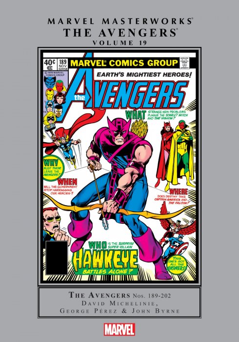 Marvel Masterworks: The Avengers, Volume 19 (The Avengers #189-202, Marvel Premiere #55)