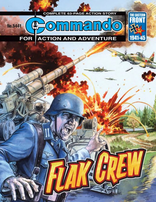 Commando: Flak Crew (Commando #5441)