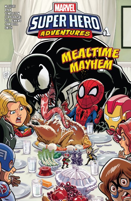 Marvel Super Hero Adventures: Captain Marvel's Mealtime Mayhem (Marvel Super Hero Adventures #1)
