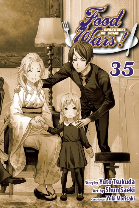 Food Wars!: Shokugeki no Soma, Volume 35: The Divine Tongue's Despair (Food Wars!: Shokugeki no Soma #300-308)
