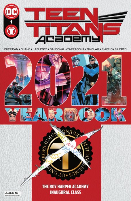 Teen Titans Academy 2021 Yearbook (Teen Titans Academy #1)