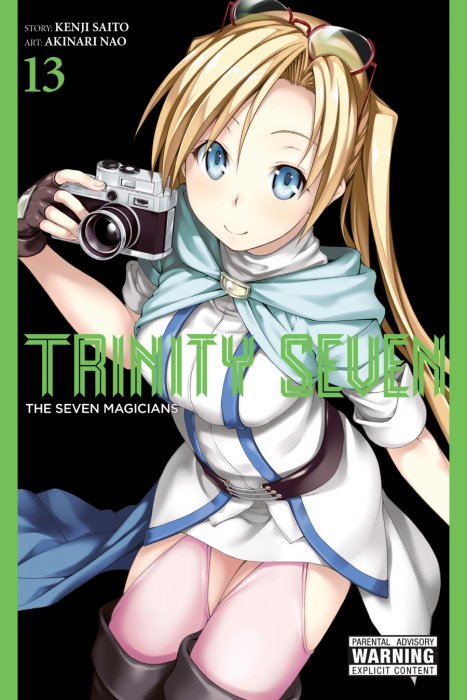 Trinity Seven: The Seven Magicians, Volume 13 (Trinity Seven: The Seven Magicians #55-58)