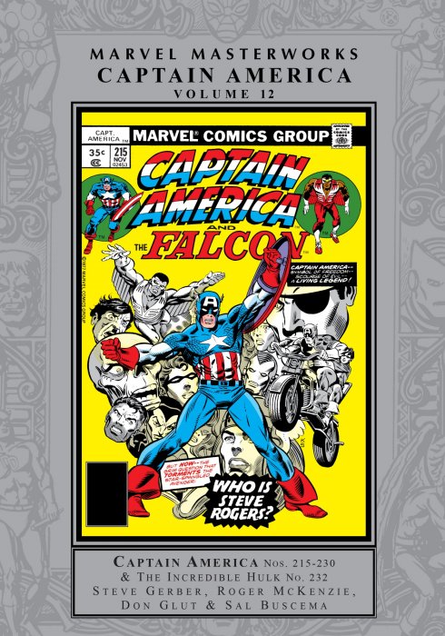 Marvel Masterworks: Captain America, Volume 12 (Captain America #215-230, The Incredible Hulk Vol. 2 #232)