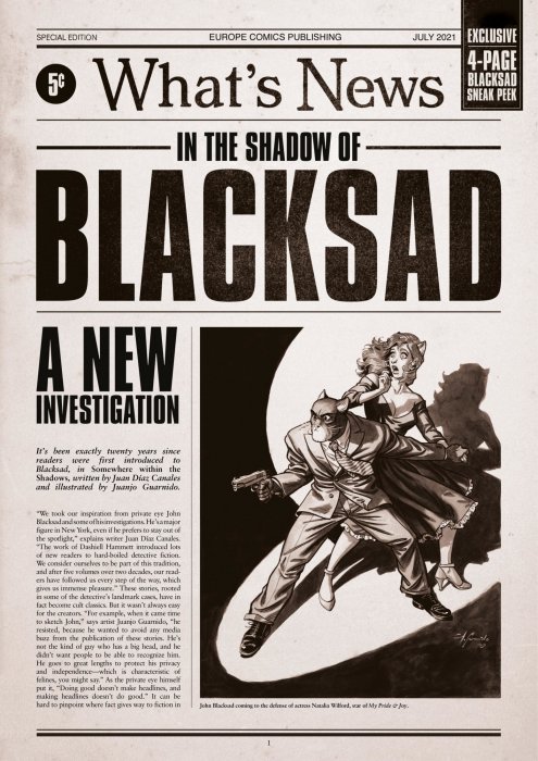 Blacksad - Special Edition: What's News (Blacksad)