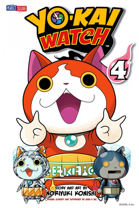 Yo-kai Watch, Volume 4 (Yo-kai Watch #25-34)