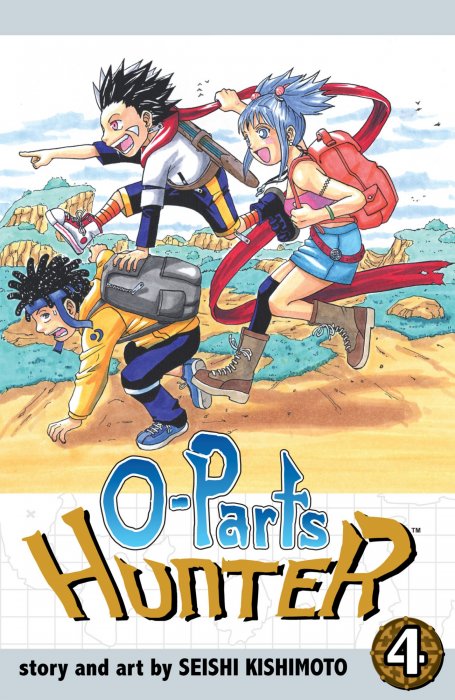 O-Parts Hunter, Volume 4 (O-Parts Hunter #14-17)