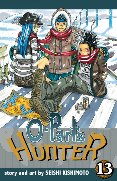 O-Parts Hunter, Volume 13 (O-Parts Hunter #49-52)