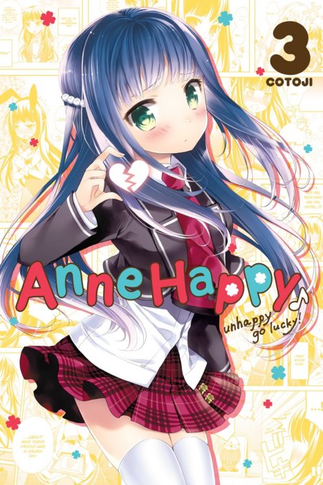 Anne Happy, Volume 3: Unhappy Go Lucky! (Anne Happy #15-22)