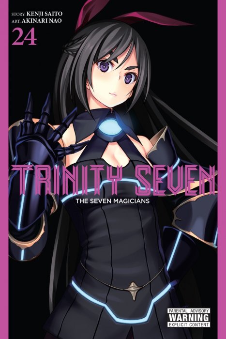 Trinity Seven: The Seven Magicians, Volume 24 (Trinity Seven: The Seven Magicians #109-113)