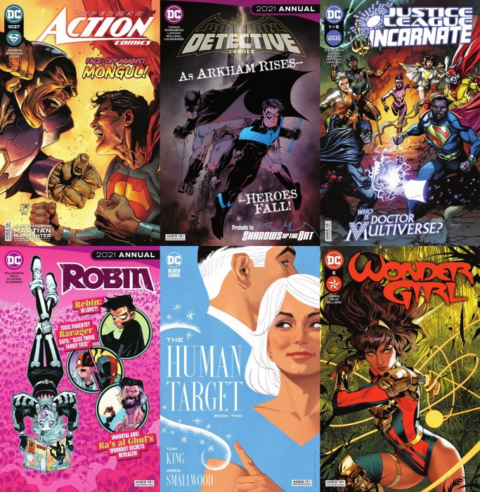 DC Week Pack (12-01-2021)