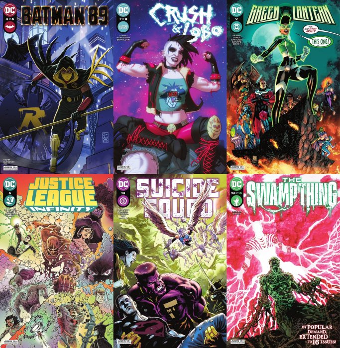 DC Week Pack (12-08-2021)