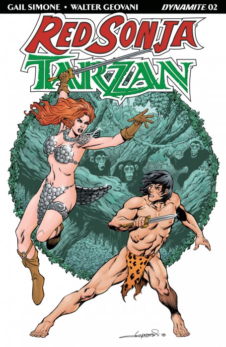 Red Sonja / Tarzan (Red Sonja / Tarzan #2)