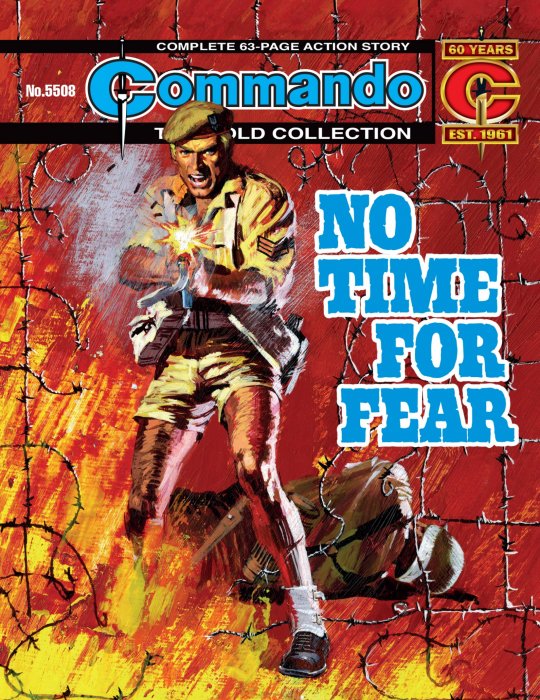 Commando: No Time For Fear (Commando #5508)