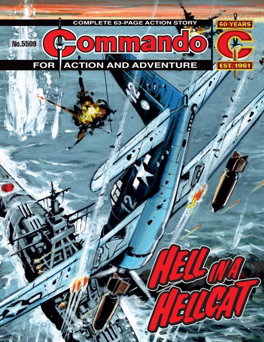 Commando: Hell In A Hellcat (Commando #5509)