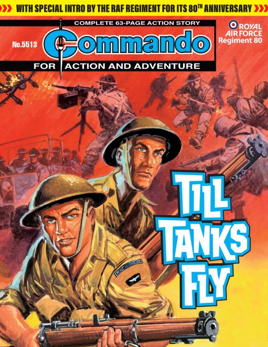 Commando: Till Tanks Fly (Commando #5513)