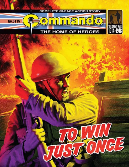 Commando: To Win Just Once (Commando #5115)