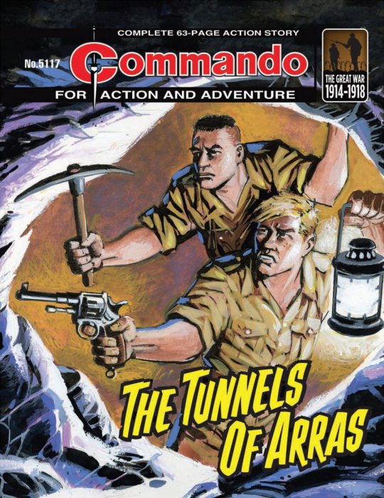 Commando: The Tunnels Of Arras (Commando #5117)