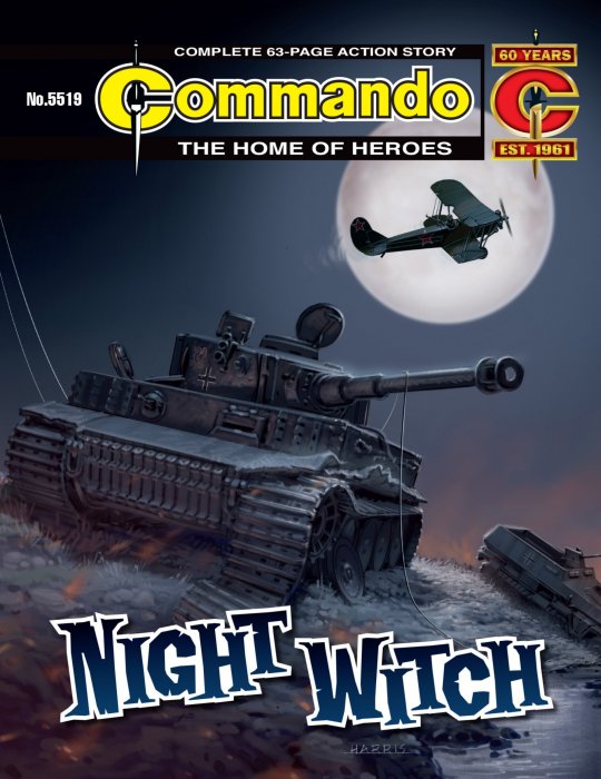 Commando: Night Witch (Commando #5519)