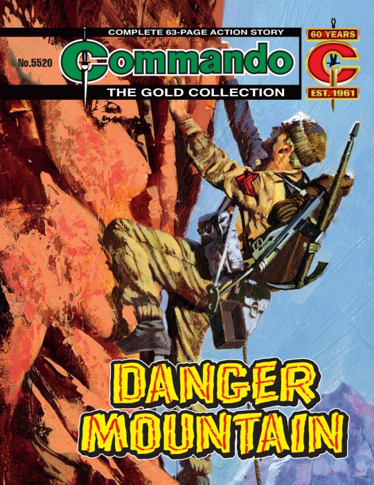 Commando: Danger Mountain (Commando #5520)