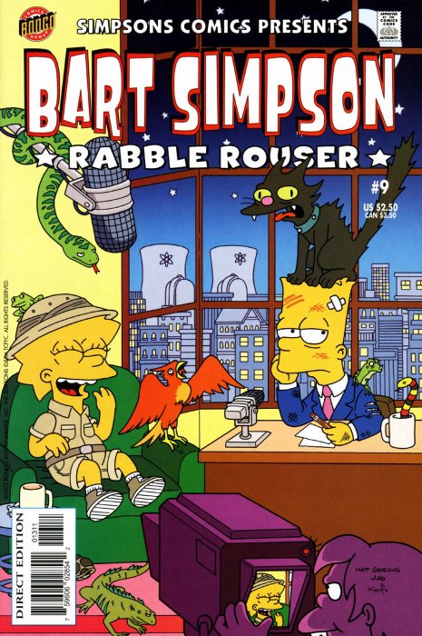Simpsons Comics Presents Bart Simpson (Simpsons Comics Presents Bart Simpson #9)