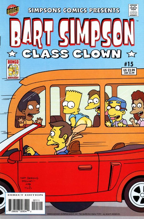 Simpsons Comics Presents Bart Simpson (Simpsons Comics Presents Bart Simpson #15)