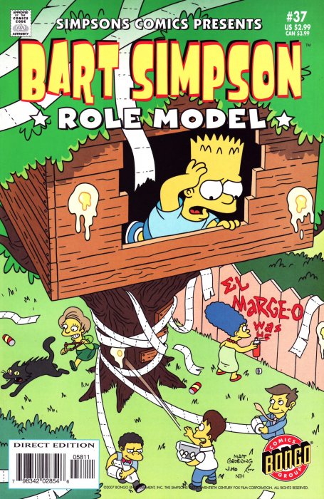 Simpsons Comics Presents Bart Simpson (Simpsons Comics Presents Bart Simpson #37)