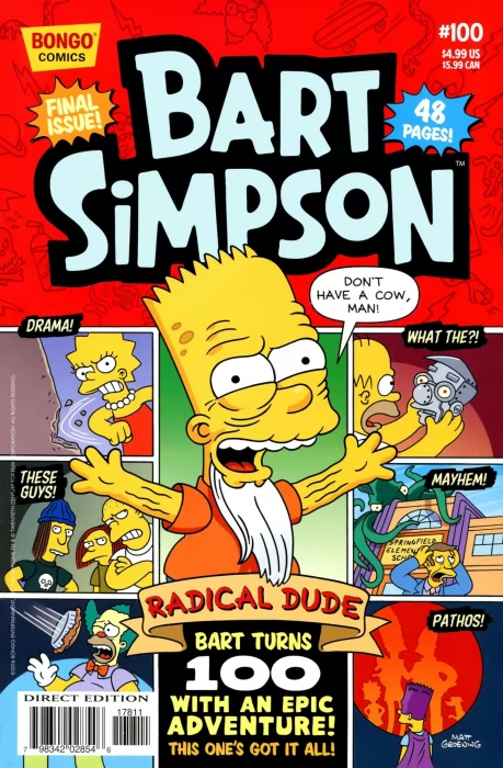 Simpsons Comics Presents Bart Simpson (Simpsons Comics Presents Bart Simpson #100)