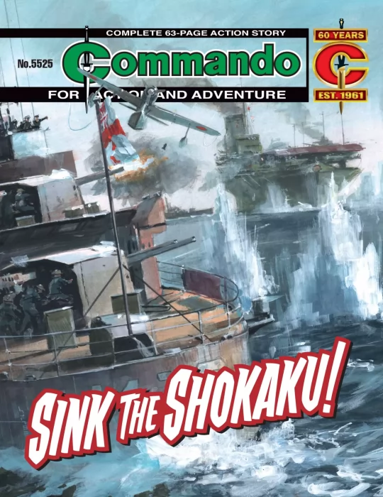 Commando: Sink The Shokaku! (Commando #5525)