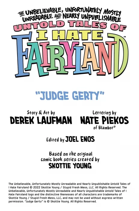 Untold Tales of I Hate Fairyland (Untold Tales of I Hate Fairyland #13)
