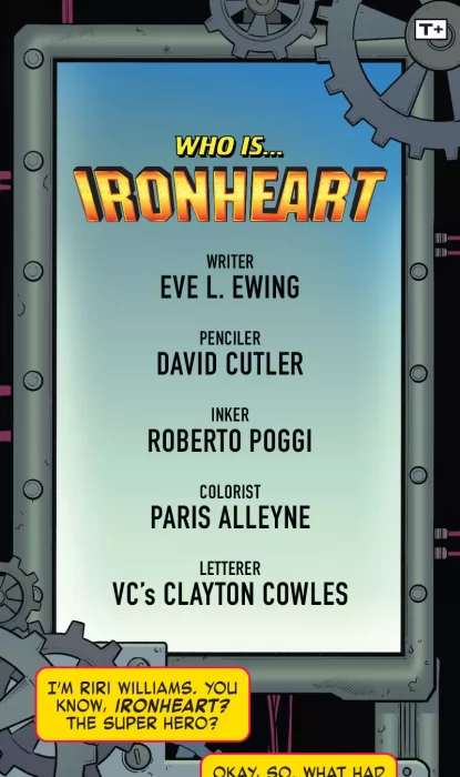 Who Is Ironheart: Infinity Comic (Who Is Ironheart: Infinity Comic #1)