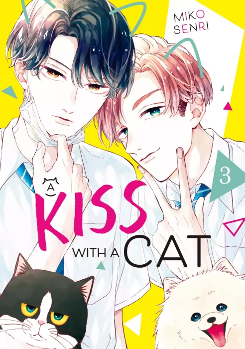 A Kiss with a Cat&#44; Volume 3 (A Kiss with a Cat #9-12)
