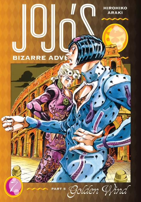 JoJo's Bizarre Adventure: Golden Wind&#44; Volume 7 (JoJo's Bizarre Adventure Vol. 5 #106-123)