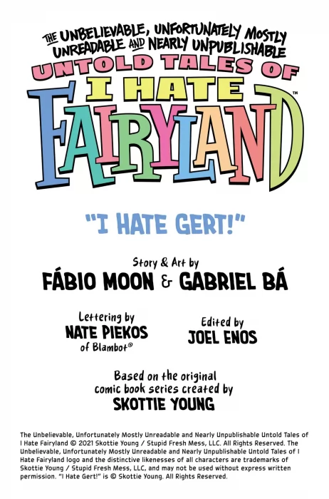 Untold Tales of I Hate Fairyland (Untold Tales of I Hate Fairyland #2)