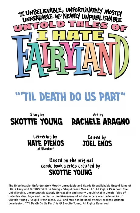 Untold Tales of I Hate Fairyland (Untold Tales of I Hate Fairyland #6)