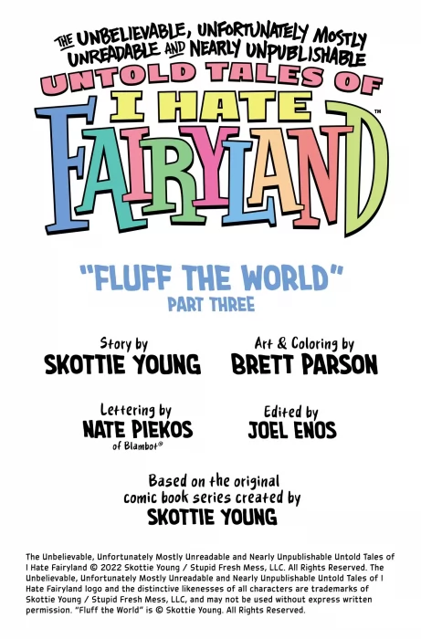 Untold Tales of I Hate Fairyland (Untold Tales of I Hate Fairyland #8)