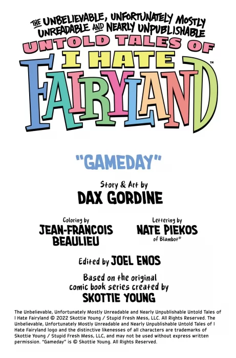 Untold Tales of I Hate Fairyland (Untold Tales of I Hate Fairyland #11)