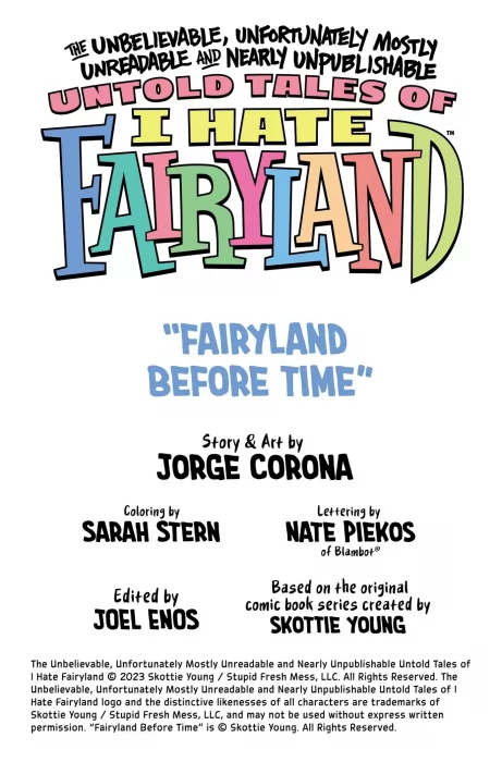 Untold Tales of I Hate Fairyland (Untold Tales of I Hate Fairyland #16)