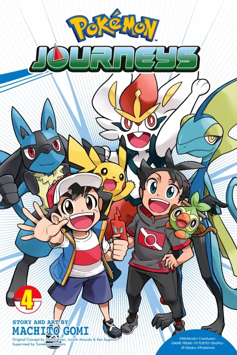 Pokémon Journeys&#44; Volume 4 (Pokémon Journeys #19-24)