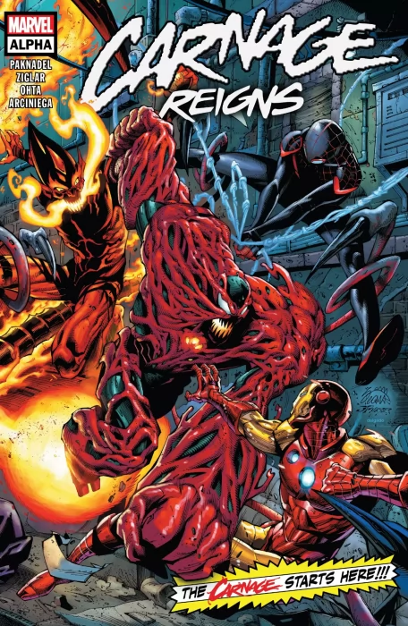 Carnage Reigns: Alpha (Carnage Reigns: Alpha #1)