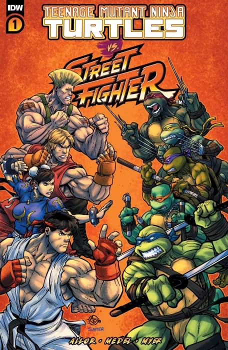 Teenage Mutant Ninja Turtles vs. Street Fighter (Teenage Mutant Ninja Turtles vs. Street Fighter #1)
