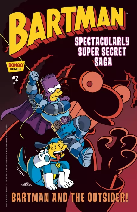 Bartman Spectacularly Super Secret Saga (Bartman Spectacularly Super Secret Saga #2)